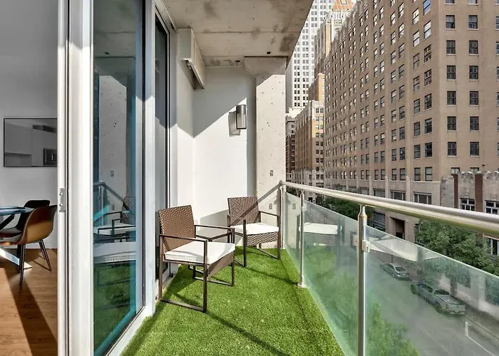 Stylish 1br Near Bokcntr-gym,lounge,balcony,pet Ok * Tulsa